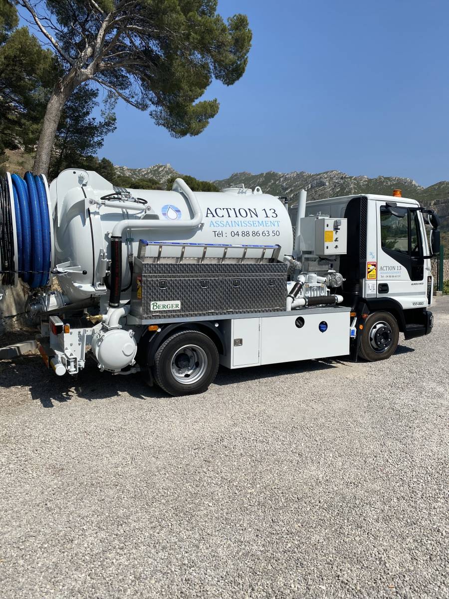 Curage canalisation en haute pression AUBAGNE 13400