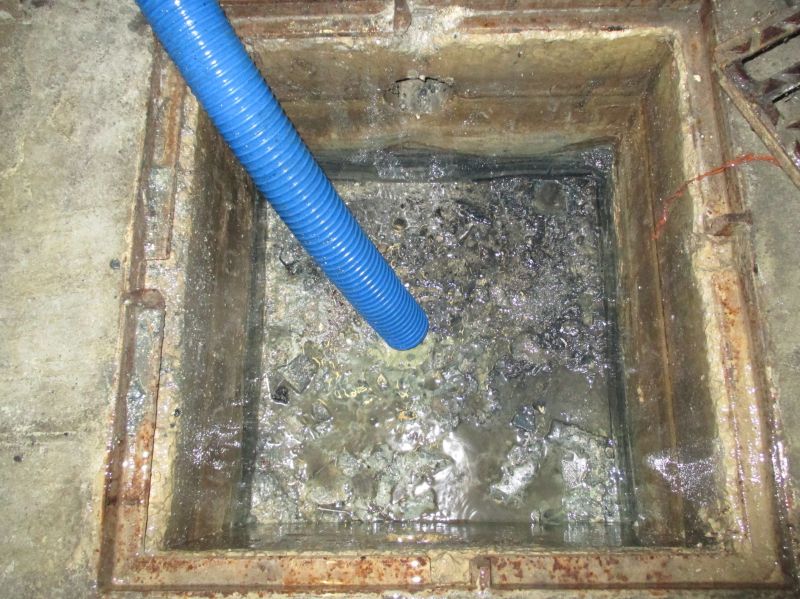 Pompage bac de décantation